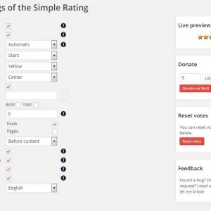 Simple Rating