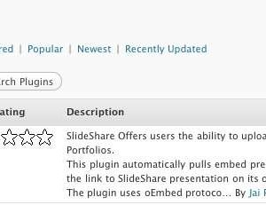 SlideShare Embeds for WordPress