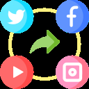 Social Connect: Social Share/Follow By 7Span