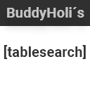 BuddyHolis TableSearch