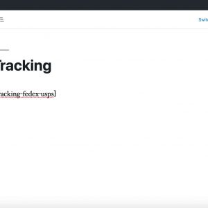 Tracking for Fedex USPS