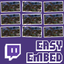 Twitch TV Easy Embed (Wall)