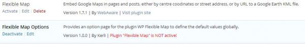 WP Flexible Map Options