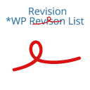 WP Revision List