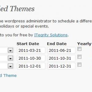 WP Scheduled Themes