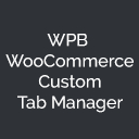 WPB WooCommerce Custom Tab Manager