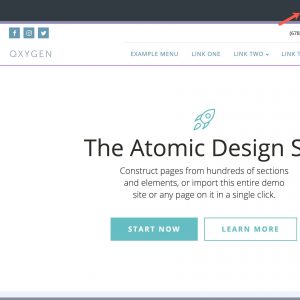 WPDevDesign Oxygen Currently Editing