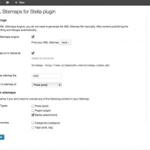 XML Sitemap for Stella