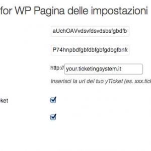 yTicket for WP