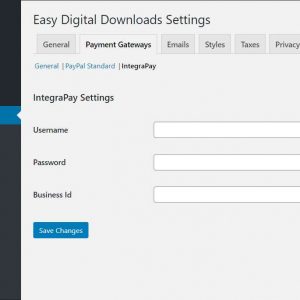 Compatible IntegraPay Gateway for Easy Digital Downloads