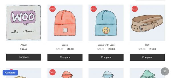 TP Products Compare for Woocommerce