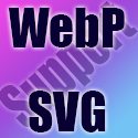 WebP & SVG Support