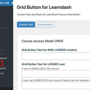 Grid Button for LearnDash