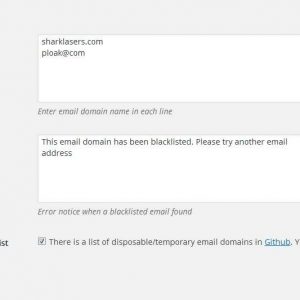 Woo EDD Email Domain Blacklist