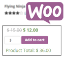WooCommerce Product Price x Quantity Preview