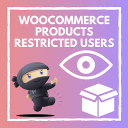 WooCommerce Products Restricted Users