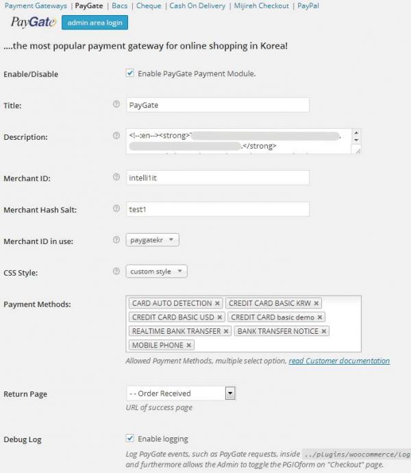 WooCommerce PayGate.net Payment Gateway