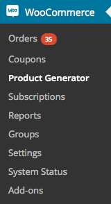 WooCommerce Product Generator
