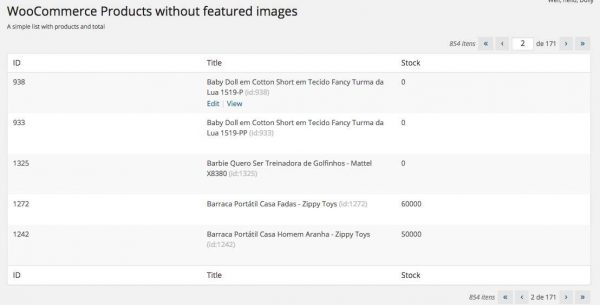 WooCommerce Products without featured images