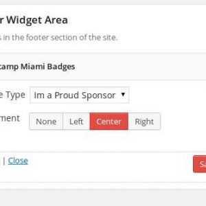 Wordcamp Miami Badges