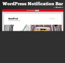 WordPress Notification Bar