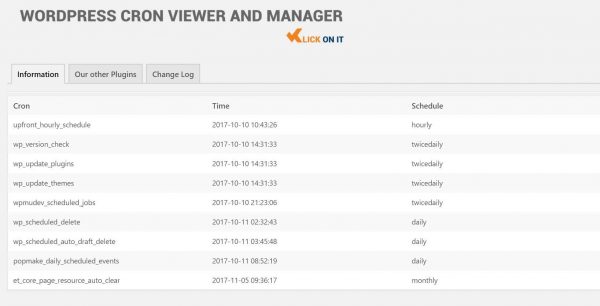 WP Cron Viewer and Manager