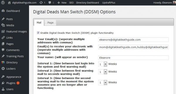Digital Deads Man Switch (DDSM)