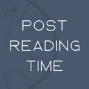 Post reading times