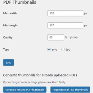 PDF Thumbnail Generator