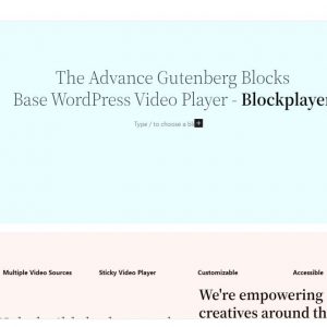 Modalvideo â video lightbox blocks â video popup blocks â video modal blocks for WordPress gutenberg blocks