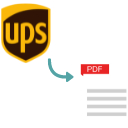 Shipping Label PDF Generator With UPS For Woocommerce